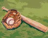 Zuty - Malen nach Zahlen - BASEBALL, 40x50 cm, mit Produktbild-Vorschau 1