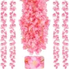 4 Stück Kirschblüten Künstliche Blumen Girlande 180cm Produktbild-Vorschau 1