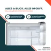homeX Kühlschrank mit Gefrierfach No Frost, Produktbild-Vorschau 10