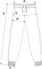 Alladin Damen Lockere Hose mit Bündchen Luftig Modisch Produktbild-Vorschau 8