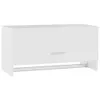 The Living Store Kleiderschrank Weiß 70x32,5x35 cm Produktbild-Vorschau 2