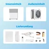 Midea 4048164116478, Window air conditioner, Szary, Biały, Podgląd zdjęcia produktu 15