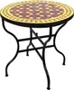 ORIGINAL Marokkanischer Mosaiktisch Gartentisch ø 80cm Groß Produktbild-Vorschau 1