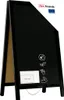 Lavagna Nera da Gesso con Cavalletto bifacciale 78x44 cm Anteprima dell’immagine prodotto 1