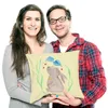 Mr. & Mrs. Panda kissen für sofa Hase Blume - Gelb Pastell Produktbild-Vorschau 3