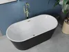 Mexen Luna freistehende Badewanne 160 x 75 cm, Produktbild-Vorschau 3