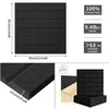 12 Stück Akustikschaumstoff Akustikschaum Matten 30 x 30 cm Produktbild-Vorschau 3