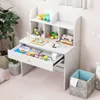 COSTWAY Schreibtisch Kinder, Kinderschreibtisch, Produktbild-Vorschau 2