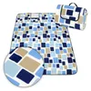FEBE Picknickdecke mit trageriff 150x200 cm Bunte Rechtecke Produktbild-Vorschau 4
