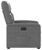 vidaXL Sillón reclinable eléctrico, color gris oscuro, Vista previa de la imagen del producto 5
