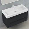 doporro Badmöbelset Waschbeckenunterschrank 100cm, Produktbild-Vorschau 4
