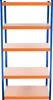 Scaffale in metallo Aga 180x90x40 cm 5 ripiani Anteprima dell’immagine prodotto 5