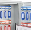 Schlüsselschrank mit 100 Haken von HMF in Lichtgrau Produktbild-Vorschau
