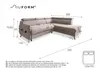 MIUFORM Sweet Harmony - Ecksofa mit Bettfunktion und Produktbild-Vorschau 7