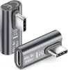 deleyCON USB-C Adapter Winkel 90 Grad (2 Stück) 40Gbps, Produktbild-Vorschau 1