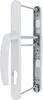Tuergriff DHS 92mm Schildbreite 25mm Oval   Weiss Produktbild-Vorschau