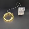 LED Silberdraht Batterielichterkette 198 LEDs 3m + 30cm Produktbild-Vorschau 3