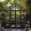 HOME DELUXE Gewächshaus ALBORA – Schwarz, Produktbild-Vorschau 3