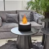Bioethanol Tischkamin, Tischfeuer mit dekorativen Steinen, Produktbild-Vorschau 4