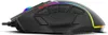A side view of a black gaming mouse with RGB lighting. Produktbild-Vorschau