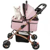 Hundewagen Hundebuggy klappbar für Hunde & Katzen bis 20 kg Produktbild-Vorschau 1