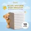 Lavea® Zestaw 10 sztuk pieluch muślinowych dla niemowląt, Podgląd zdjęcia produktu 3
