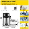 Wasserdestilliergerät SC-3 Profi aus Edelstahl - 750 W Produktbild-Vorschau 7