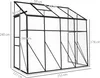 Outsunny Serre adossée, serre de jardin polycarbonate, avec Voir les images du produit 3