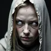aricona Weiße Farbige Kontaktlinsen Halloween BLIND Zombie Produktbild-Vorschau 1