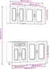 4-tlg. Küchenschrank-Set Kalmar Altholz-Optik Holzwerkstoff Produktbild-Vorschau 9