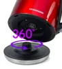 Edelstahl Wasserkocher 1,7 L 2200 W Rot FR010 | BERGMANN Produktbild-Vorschau 10