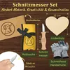 Eli® Schnitzmesser Kinder Set ab 6 Jahre inkl Schnitzholz Produktbild-Vorschau 6