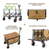 Qunature Carrello da campeggio pieghevole Carrello da Anteprima dell’immagine prodotto 4