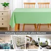 Tovaglia Ø 170 cm in verde scuro per tavolo da pranzo e Anteprima dell’immagine prodotto 2