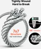SucceBuy nerezové lano φ3,2 mm, délka 12,2 m, lano z Náhled obrázku produktu 3