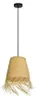 Eglo Pendelleuchte Aycliff schwarz natur 30 x 110 cm E27 Produktbild-Vorschau 10