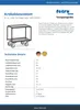 Fetra Etagenroller 250 kg Ladefläche L x B 610 x 410 mm mit Produktbild-Vorschau 2
