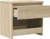 Nachttische 2 Stk. Sonoma-Eiche 40x30x39 cm Holzwerkstoff Produktbild-Vorschau 10