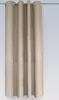 GÖZZE Ösenschal LINUS taupe BH 140x245 cm braun Produktbild-Vorschau 1