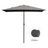 Sekey Sonnenschirm 300 x 200 cm Rechteckschirm Aluminium Produktbild-Vorschau 7