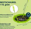 HUDORA Nestschaukel 110 - grüne Schaukel für bis zu 100kg - Produktbild-Vorschau 2