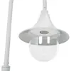 vidaXL Dissuasore luminoso da giardino E27 120 cm Alluminio Anteprima dell’immagine prodotto 4