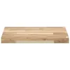 Tischplatte Quadratisch 50x50x4 cm Massivholz Akazie - Produktbild-Vorschau 4