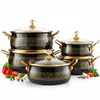 MASTERPAN  5-Piece Pot Set with Lids 20 / 22 / 24 / 26 / 28 Produktbild-Vorschau 1
