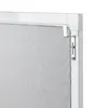 Okenní síť proti hmyzu s hliníkovým rámem 120x140 cm, bílá Náhled obrázku produktu 6
