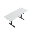 Bureau blanc SONNI réglable en hauteur électriquement Voir les images du produit 1