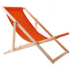 4x Gartenstrandkorb aus Holz orange Produktbild-Vorschau 2