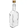 Klosterflasche 500 ml, mit Schraubverschluss, klar – 6 Produktbild-Vorschau 2