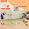 VEVOR stavebnice pevnost pro děti, 140 dílků svítících ve Náhled obrázku produktu 2