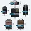 Sunflake Kompressions-Packwürfel – 6er-Set, Packing Cubes, Produktbild-Vorschau 4